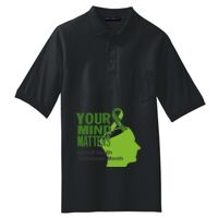 Tall Silk Touch Polo with Pocket Thumbnail