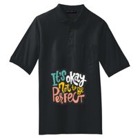 Tall Silk Touch Polo with Pocket Thumbnail