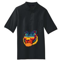 Tall Silk Touch Polo with Pocket Thumbnail