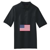 Tall Silk Touch Polo with Pocket Thumbnail