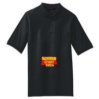 Tall Silk Touch Polo with Pocket Thumbnail