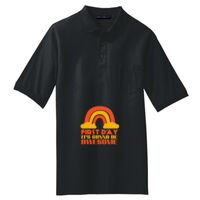 Tall Silk Touch Polo with Pocket Thumbnail