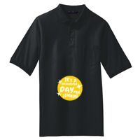Tall Silk Touch Polo with Pocket Thumbnail