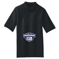Tall Silk Touch Polo with Pocket Thumbnail