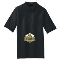 Tall Silk Touch Polo with Pocket Thumbnail