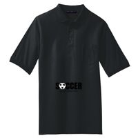 Tall Silk Touch Polo with Pocket Thumbnail