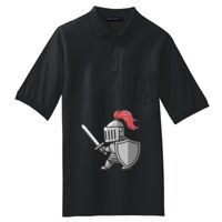 Tall Silk Touch Polo with Pocket Thumbnail