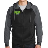 Sport Wick ® Varsity Fleece Full Zip Hooded Jacket Thumbnail