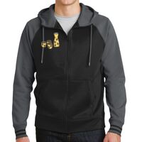 Sport Wick ® Varsity Fleece Full Zip Hooded Jacket Thumbnail