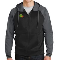 Sport Wick ® Varsity Fleece Full Zip Hooded Jacket Thumbnail