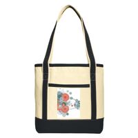Medium Cotton Canvas Boat Tote Thumbnail