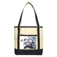 Medium Cotton Canvas Boat Tote Thumbnail