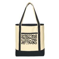 Large Cotton Canvas Boat Tote Thumbnail
