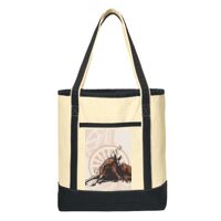 Large Cotton Canvas Boat Tote Thumbnail