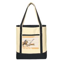 Large Cotton Canvas Boat Tote Thumbnail