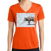 Ladies PosiCharge ® RacerMesh ® V Neck Tee Thumbnail