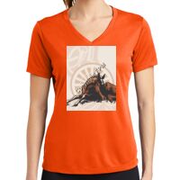 Ladies PosiCharge ® RacerMesh ® V Neck Tee Thumbnail