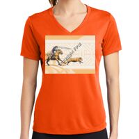 Ladies PosiCharge ® RacerMesh ® V Neck Tee Thumbnail