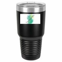 30 oz. Ringneck Vacuum Insulated Tumbler w/Clear Lid Thumbnail