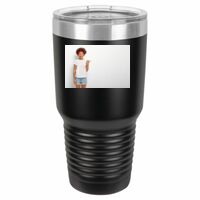 30 oz. Ringneck Vacuum Insulated Tumbler w/Clear Lid Thumbnail