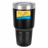 30 oz. Ringneck Vacuum Insulated Tumbler w/Clear Lid Thumbnail