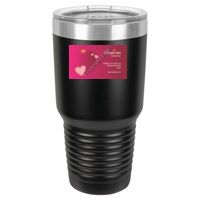 30 oz. Ringneck Vacuum Insulated Tumbler w/Clear Lid Thumbnail