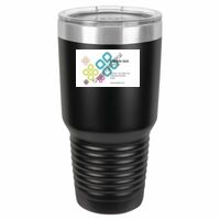 30 oz. Ringneck Vacuum Insulated Tumbler w/Clear Lid Thumbnail