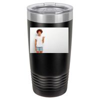 20 oz. Ringneck Vacuum Insulated Tumbler w/Clear Lid Thumbnail
