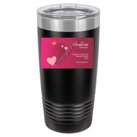 20 oz. Ringneck Vacuum Insulated Tumbler w/Clear Lid Thumbnail