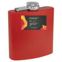 6 oz.  Stainless Steel Flask Thumbnail