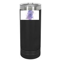 22 oz. Slim Tumbler,  Vacuum Insulated w/Clear Lid Thumbnail