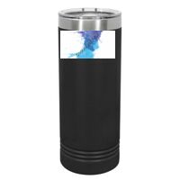 22 oz. Slim Tumbler,  Vacuum Insulated w/Clear Lid Thumbnail
