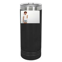 22 oz. Slim Tumbler,  Vacuum Insulated w/Clear Lid Thumbnail