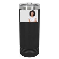 22 oz. Slim Tumbler,  Vacuum Insulated w/Clear Lid Thumbnail