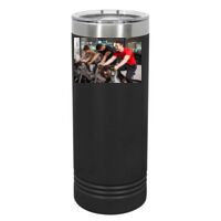 22 oz. Slim Tumbler,  Vacuum Insulated w/Clear Lid Thumbnail