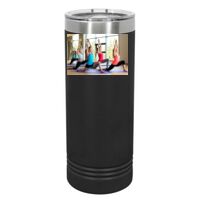 22 oz. Slim Tumbler,  Vacuum Insulated w/Clear Lid Thumbnail