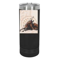 22 oz. Slim Tumbler,  Vacuum Insulated w/Clear Lid Thumbnail