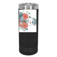22 oz. Slim Tumbler,  Vacuum Insulated w/Clear Lid Thumbnail