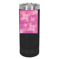 22 oz. Slim Tumbler,  Vacuum Insulated w/Clear Lid Thumbnail
