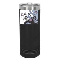 22 oz. Slim Tumbler,  Vacuum Insulated w/Clear Lid Thumbnail