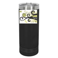 22 oz. Slim Tumbler,  Vacuum Insulated w/Clear Lid Thumbnail