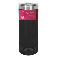 22 oz. Slim Tumbler,  Vacuum Insulated w/Clear Lid Thumbnail